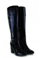 Bota efecto Charol / caña alta Guess Para Mujer