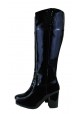Bota efecto Charol / caña alta Guess Para Mujer