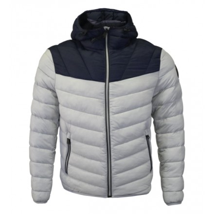 Cazadora Napapijri gris con capucha