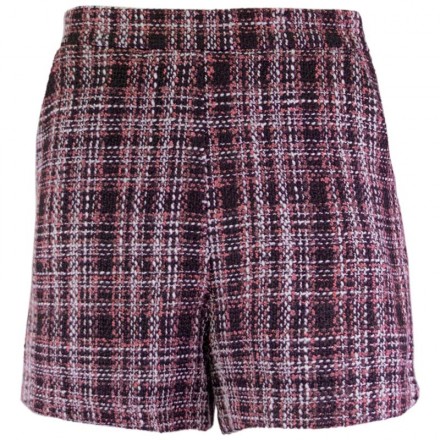 SHORT COLOURFUL REBEL EN ROSA, NEGRO Y BLANCO