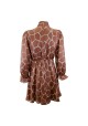 VESTIDO ANIMAL PRINT CON LAZO QGUAPA