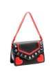 BOLSO DE HOMBRO CORAZONES ROCCOBAROCCO