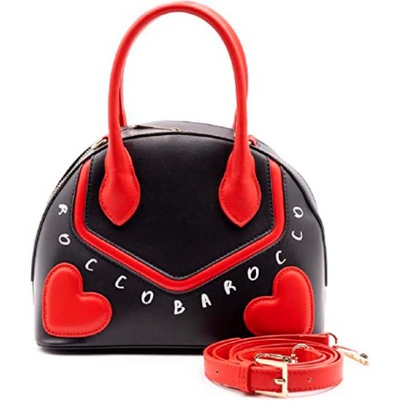 BOLSO REDONDEADO CORAZONES ROCCOBAROCCO