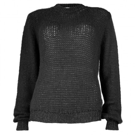 JERSEY NEGRO CON BRILLOS RELISH
