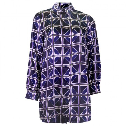 BLUSA CAMISA GEOMÉTRICO SANDRO FERRONE