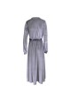 VESTIDO ESTILO TERCIOPELO PLATEADO NO-NÀ