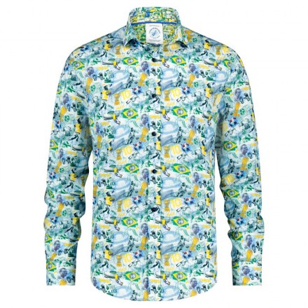 CAMISA DIBUJOS FUTBOL BRASIL A FISH NAMED FRED