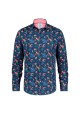 CAMISA JUNGLA Y ANIMALES AZUL MARINO A FISH NAMED FRED