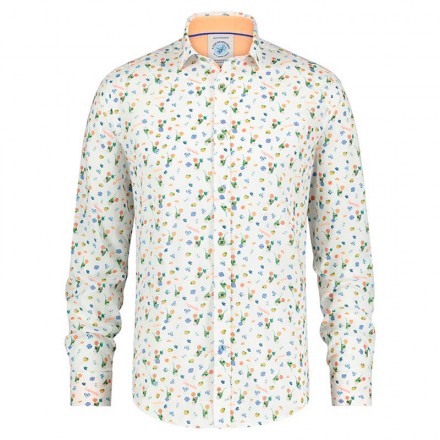 CAMISA CAHIPIRINHA CORAL A FISH NAMED FRED