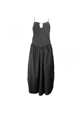 VESTIDO NEGRO TIRANTES DE RELISH
