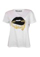 CAMISETA BLANCA DIBUJO LABIOS DE RELISH