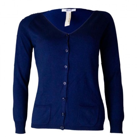 CHAQUETILLA AZUL MARINO DE LIU-JO