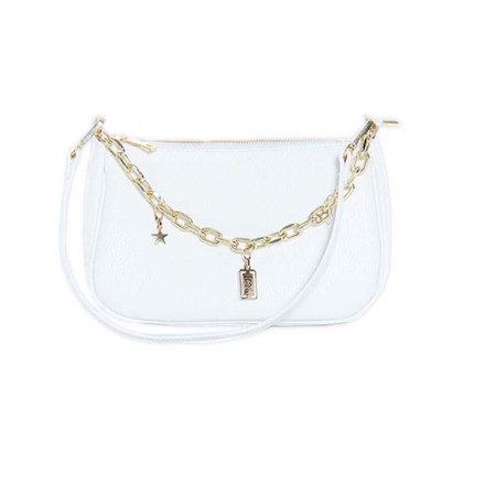 BOLSO BLANCO CADENA DE RELISH