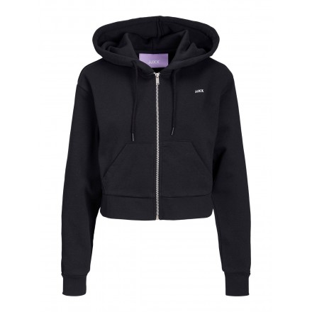 SUDADERA NEGRA DE JACK & JONES JJXX