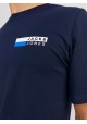 CAMISETA AZUL MARINO LOGO PEQUEÑO DE JACK & JONES
