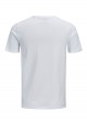 CAMISETA BLANCA LOGO FRONTAL DE JACK & JONES