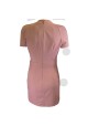VESTIDO ROSA BOTONES RELISH