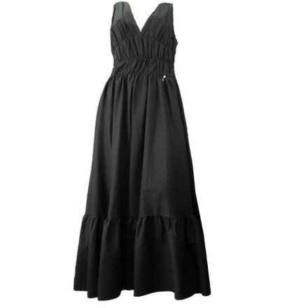 VESTIDO TIRANTES NEGRO DE RELISH